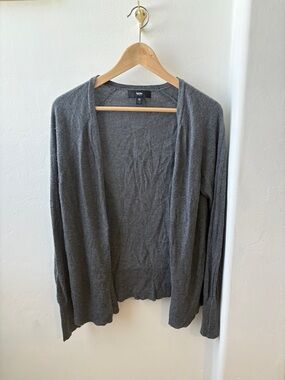 Mossimo Supply Co. Charcoal Open-Front Women's Cardigan